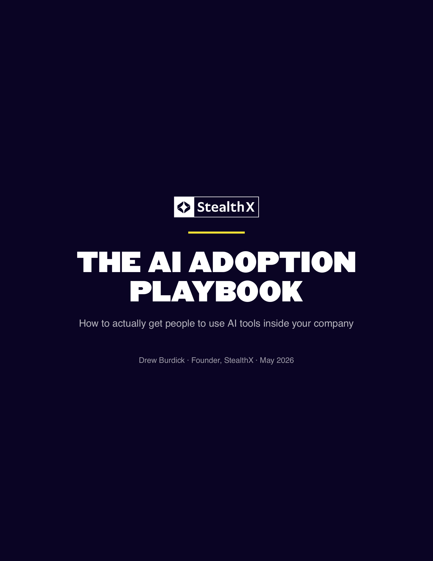 Get AI past the pilot, not stuck at 8% adoption